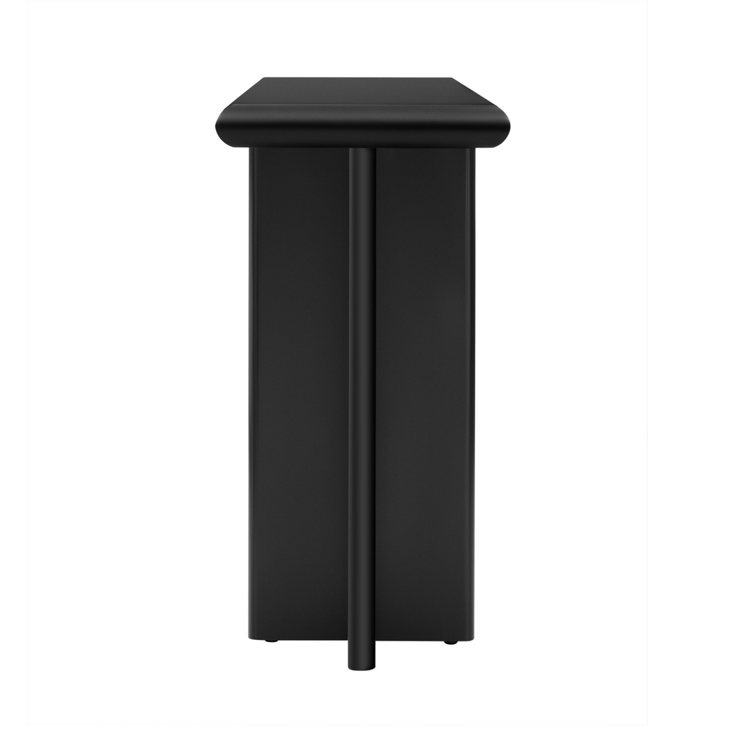 Buy farmhouse furniture Modern Entryway Table with L-Shaped Legs,Suitable for Entryway, Hallway, Living Room, Foyer, Corridor - Modern Cottage Farmhouse Furniture