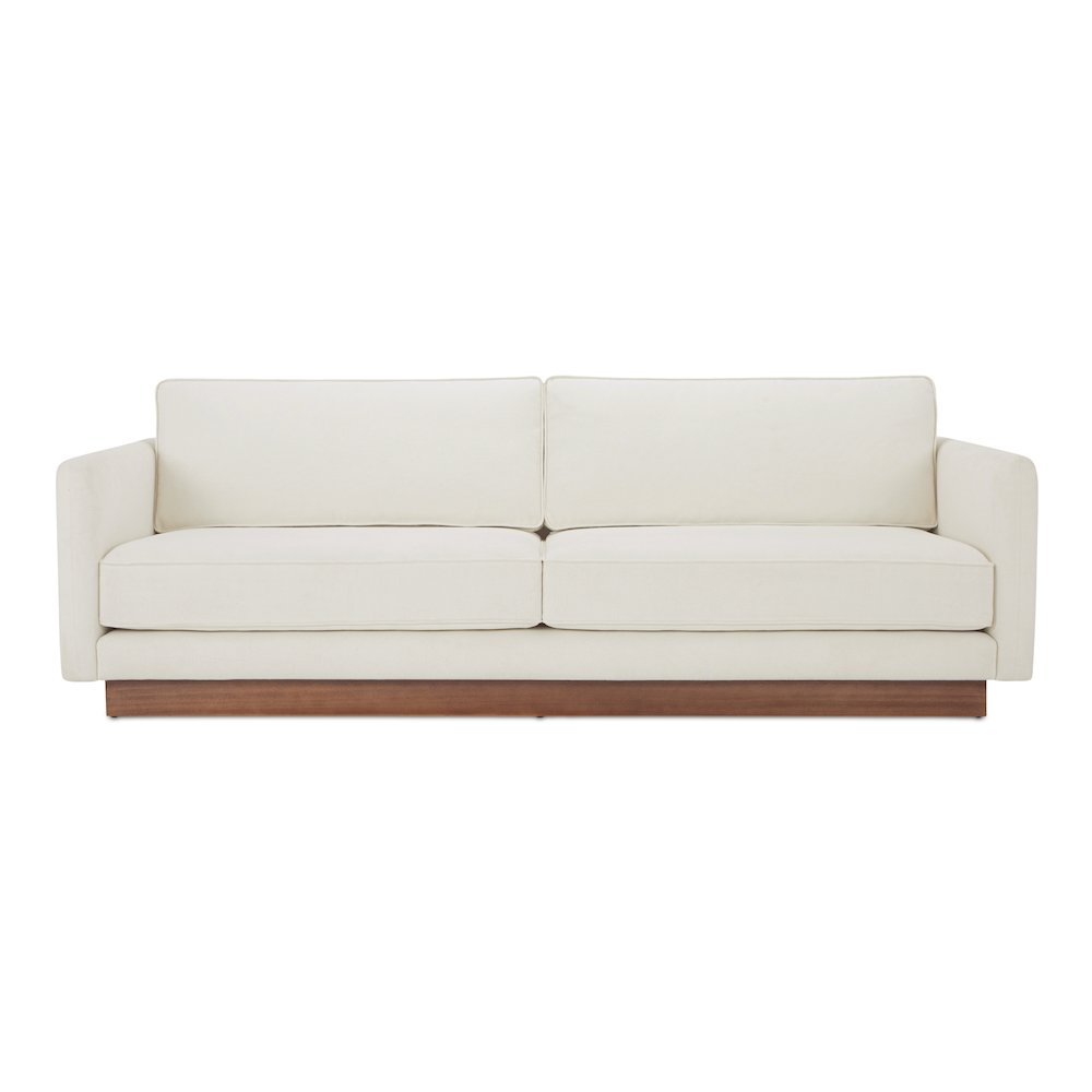 Buy farmhouse furniture Vernon Sofa White - Modern Cottage Farmhouse Furniture