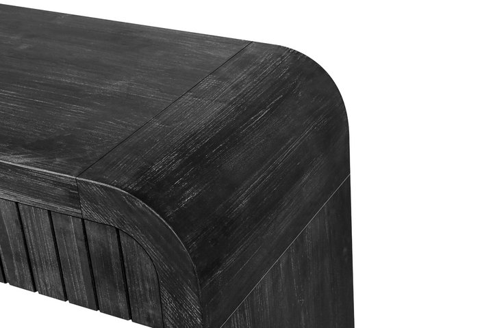 Buy farmhouse furniture Granada 59" Spanish Mediterranean Tuscan Farmhouse Foyer Console Table – Antique Black - Modern Cottage Farmhouse Furniture