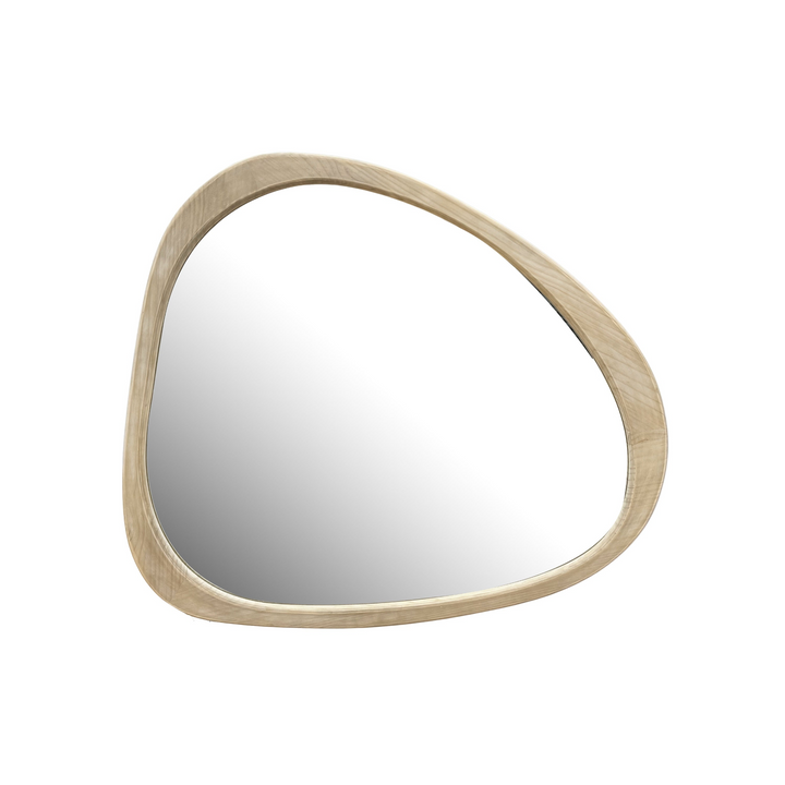 Buy farmhouse furniture Solid Wood Modern Cottage Farmhouse Asymmetrical Wall Mirror - Modern Cottage Farmhouse Furniture