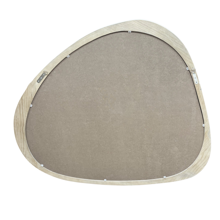 Buy farmhouse furniture Solid Wood Modern Cottage Farmhouse Asymmetrical Wall Mirror - Modern Cottage Farmhouse Furniture