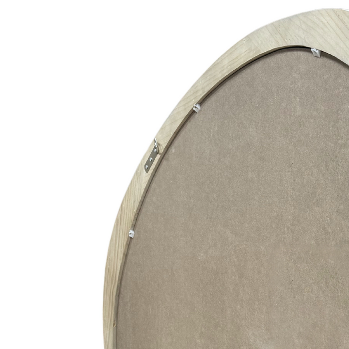 Buy farmhouse furniture Solid Wood Modern Cottage Farmhouse Asymmetrical Wall Mirror - Modern Cottage Farmhouse Furniture