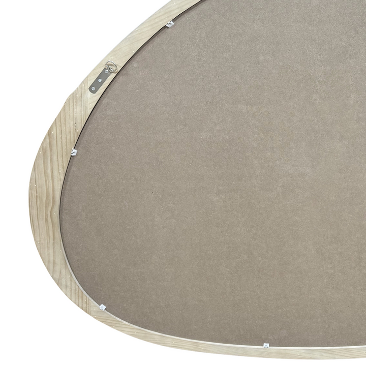 Buy farmhouse furniture Solid Wood Modern Cottage Farmhouse Asymmetrical Wall Mirror - Modern Cottage Farmhouse Furniture