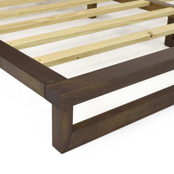Buy farmhouse furniture Lofton King Mediterranean Farmhouse Platform Bed - Modern Cottage Farmhouse Furniture