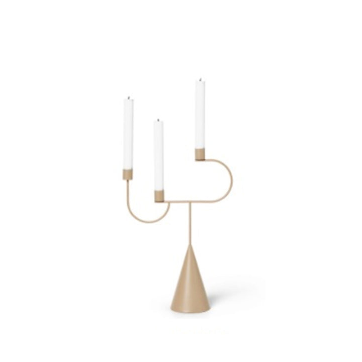 Buy farmhouse furniture Meraki | Minimalist Modern Mediterranean Contemporary Candlestick Holder - Modern Cottage Farmhouse Furniture