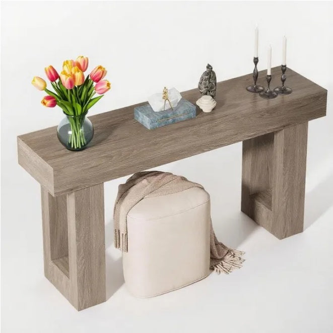 Buy farmhouse furniture Sevilla Modern Mediterranean Foyer Console Table - Modern Cottage Farmhouse Furniture
