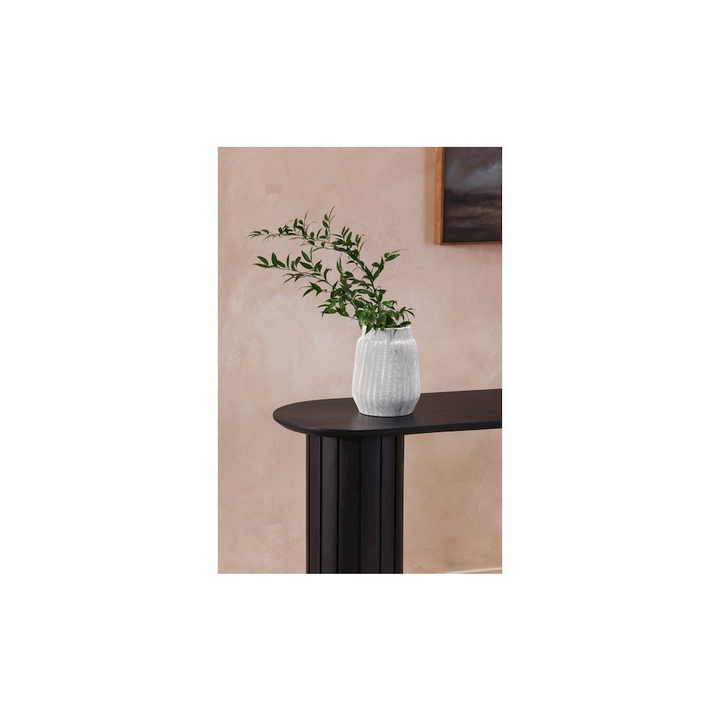 Buy farmhouse furniture Povera Farmhouse Foyer Console Table Black - Modern Cottage Farmhouse Furniture