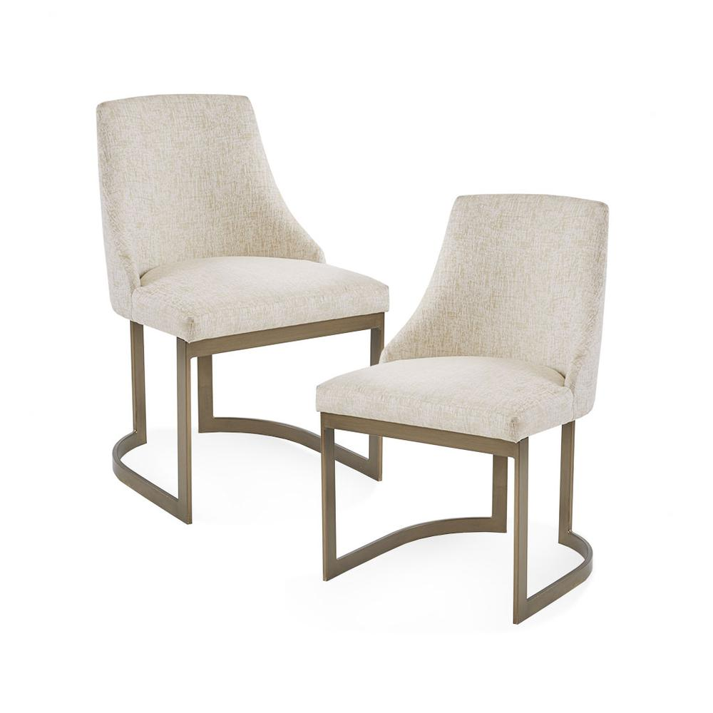 Buy farmhouse furniture Bryce | Gold Contemporary Dining chair (set of 2) - Modern Cottage Farmhouse Furniture