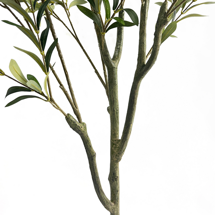 Buy farmhouse furniture Large Mediterranean Farmhouse Artificial Olive Tree 59in - Modern Cottage Farmhouse Furniture