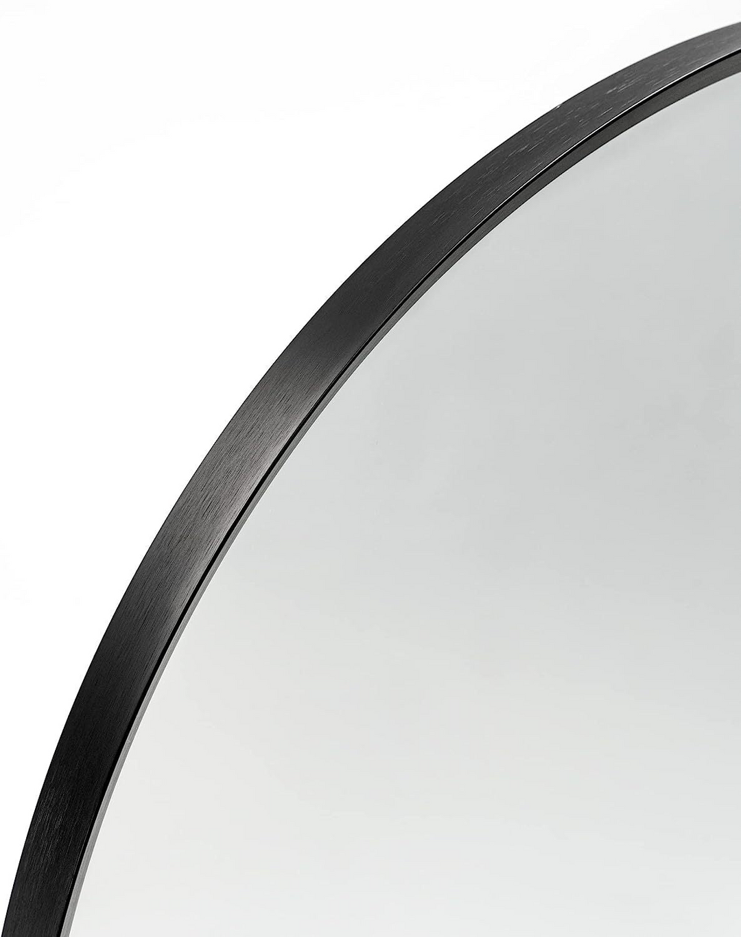 Buy farmhouse furniture Buy Best Farmhouse Arched Mirror | 24x36 Black Metal Framed Rustic Wall Mirror - Modern Cottage Farmhouse Furniture