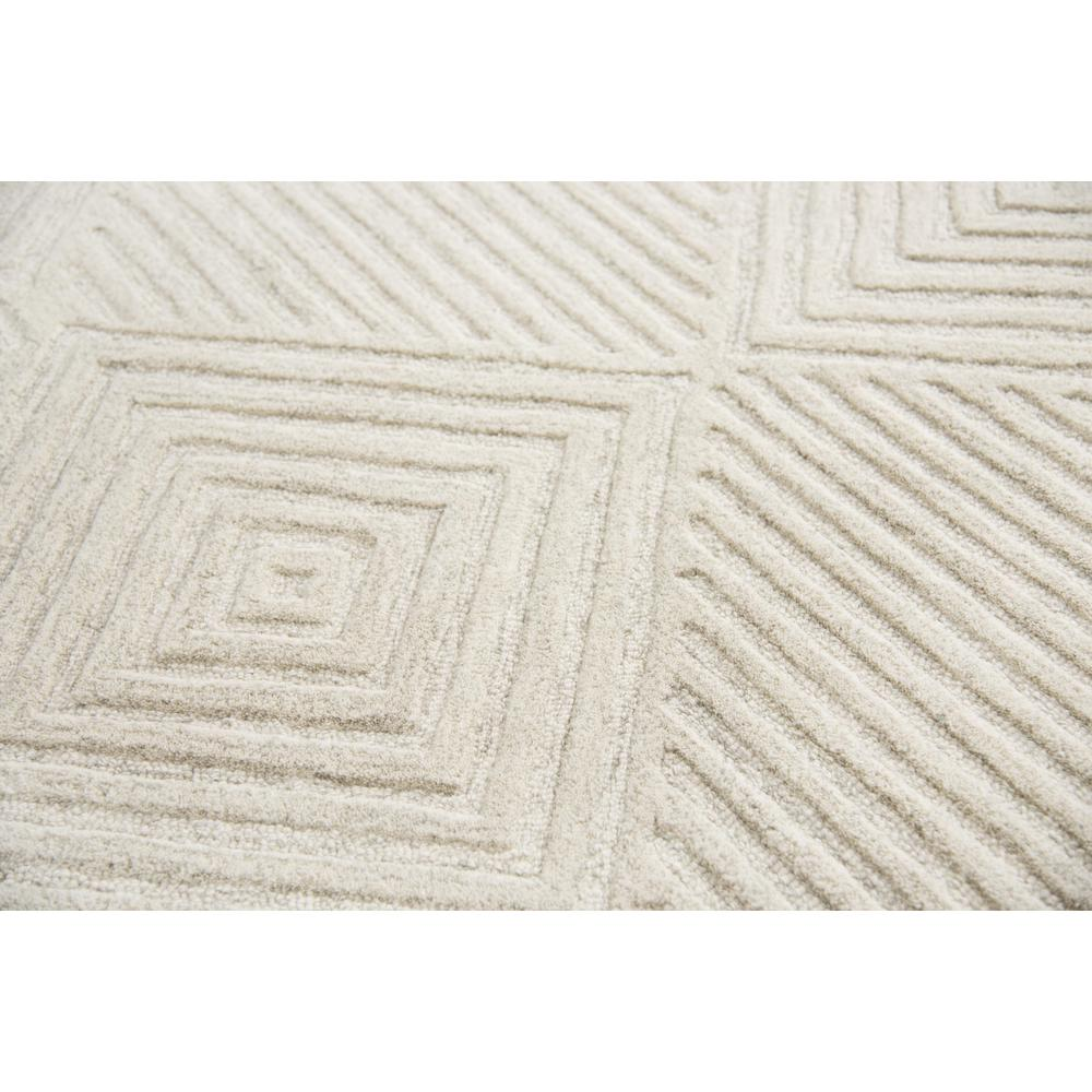 Buy farmhouse furniture Hand Tufted Cut &amp; Loop Pile Wool Rug, 9&