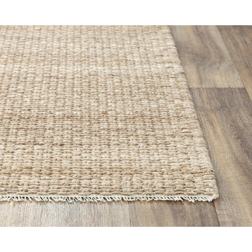 Buy farmhouse furniture Sepia Hand Woven Flat Weave Pile Wool/ Polyester Rug, 5&