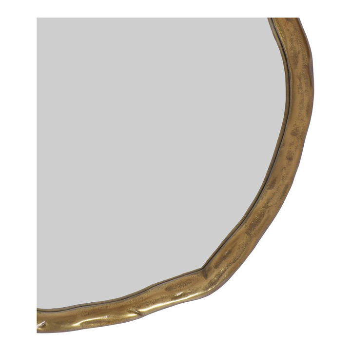 Buy farmhouse furniture Foundry Small Mirror Gold - Modern Cottage Farmhouse Furniture