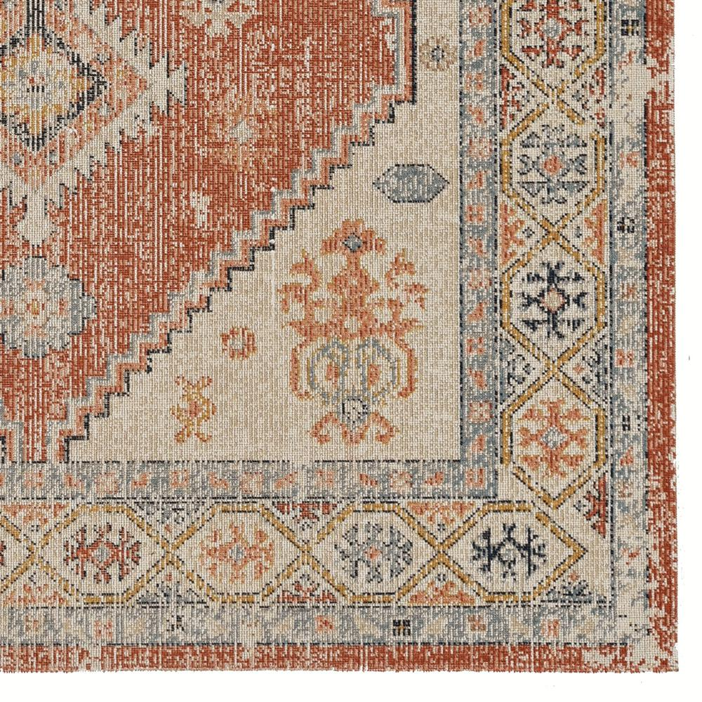 Buy farmhouse furniture Valencia Rust | Large Mediterranean Vintage Distressed Area Rug - Modern Cottage Farmhouse Furniture