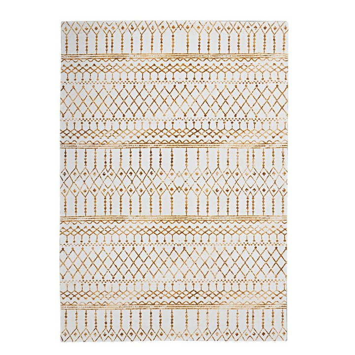 Buy farmhouse furniture Casbah Gold | Moroccan Mediterranean Luxury Faux Rabbit Fur Area Rug - Modern Cottage Farmhouse Furniture