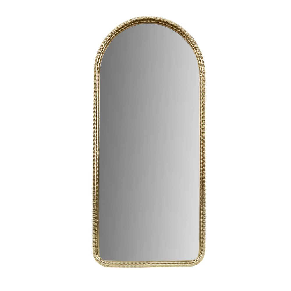 Buy farmhouse furniture Sevilla Mediterranean Spanish Tuscan Gold Arch Wall Mirror - Modern Cottage Farmhouse Furniture
