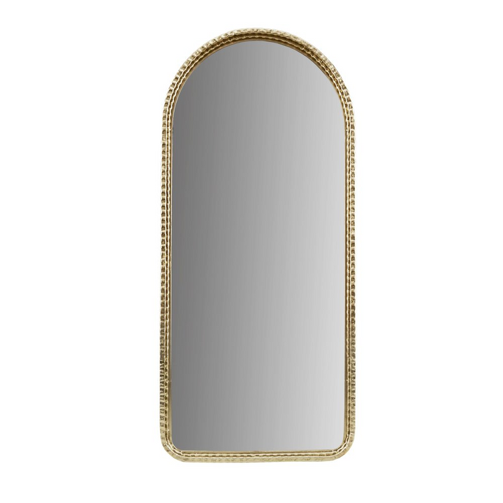 Buy farmhouse furniture Sevilla Mediterranean Spanish Tuscan Gold Arch Wall Mirror - Modern Cottage Farmhouse Furniture