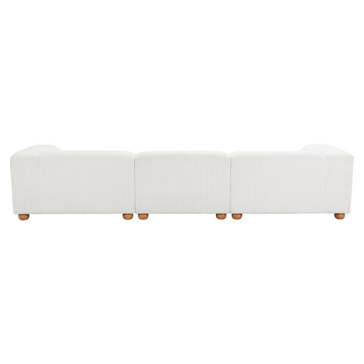Buy farmhouse furniture Tayte White European Farmhouse Style Sofa Couch Sectional Daybed - Modern Cottage Farmhouse Furniture