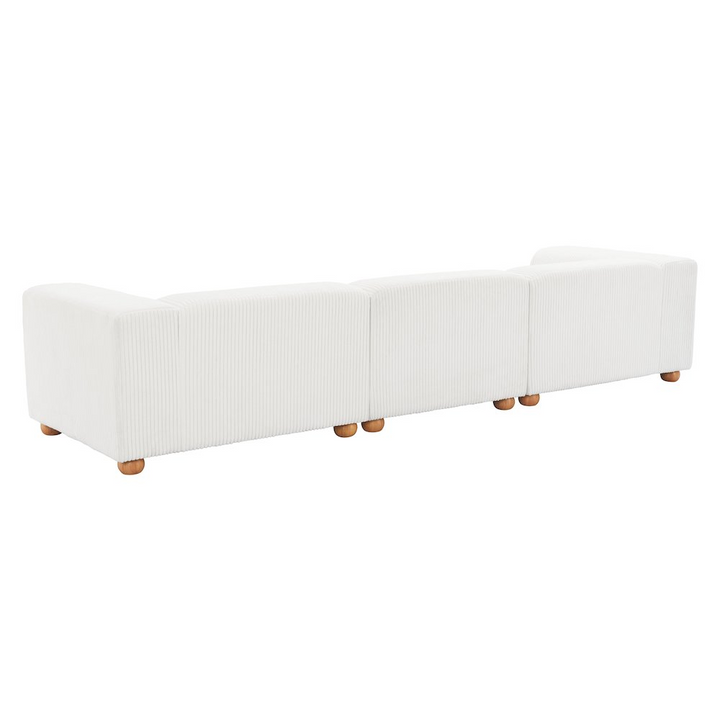 Buy farmhouse furniture Tayte White European Farmhouse Style Sofa Couch Sectional Daybed - Modern Cottage Farmhouse Furniture
