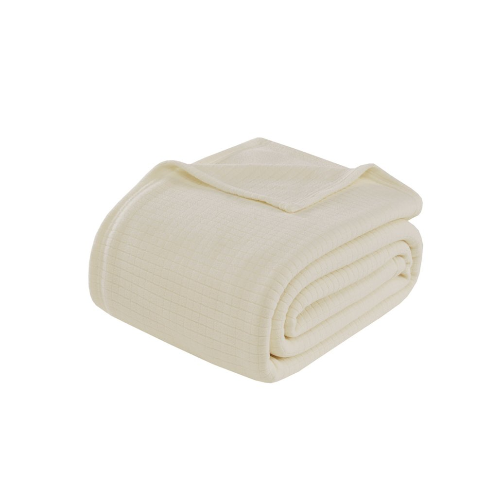 Buy farmhouse furniture Microfleece Blanket in Taupe Color - Modern Cottage Farmhouse Furniture