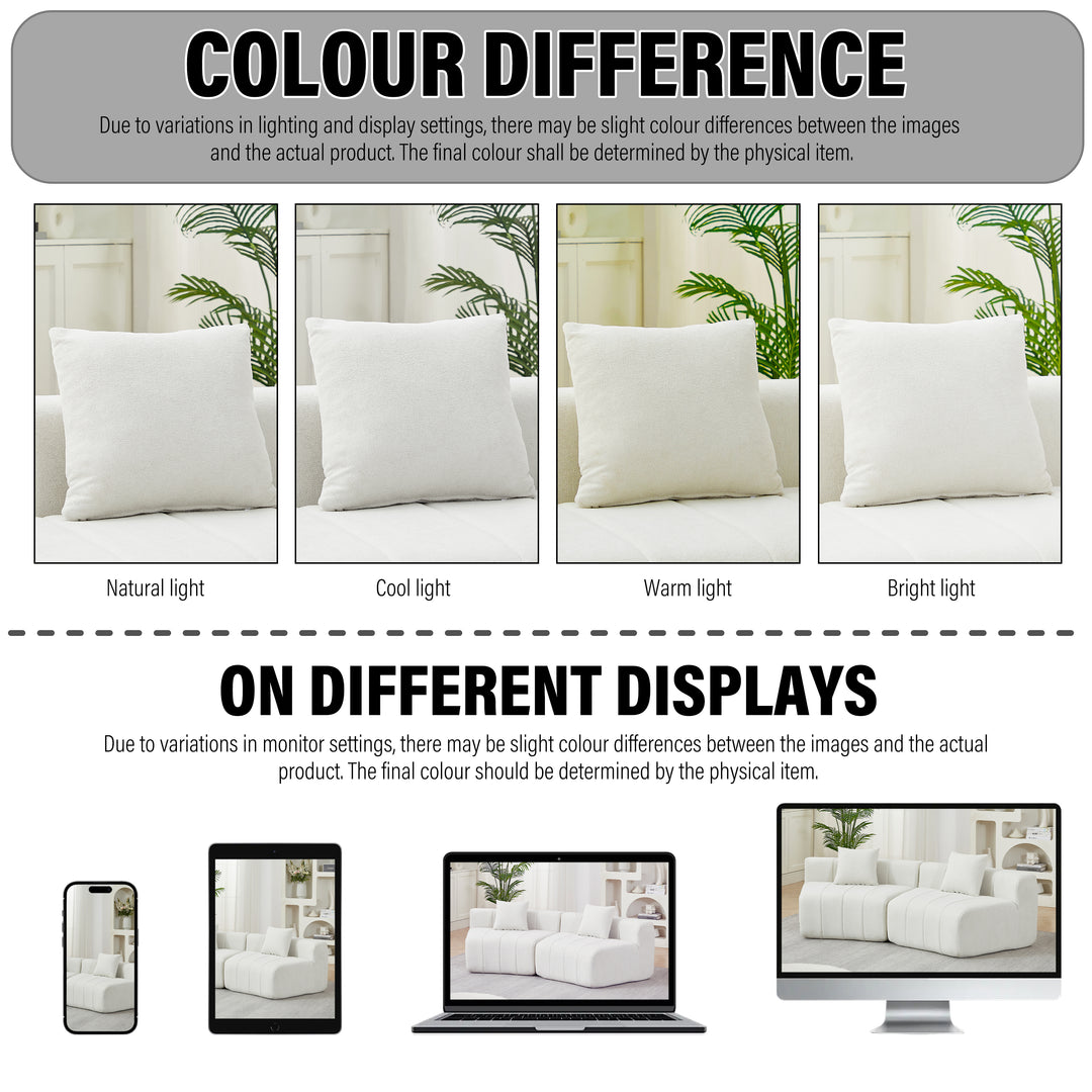 Buy farmhouse furniture The Valencia Cream Vista Sofa Section Sectional - Modern Cottage Farmhouse Furniture