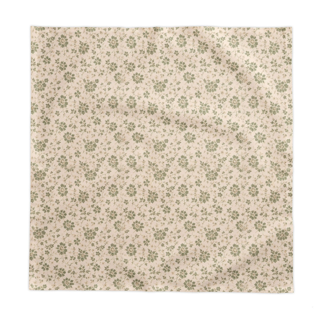 Buy farmhouse furniture Farmhouse Vintage Green Floral Tablecloth - By. Artisan Blooms - Modern Cottage Farmhouse Furniture