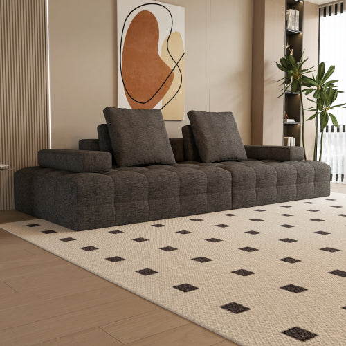Buy farmhouse furniture Modern Luxury Grey Modular Sofa - Modern Cottage Farmhouse Furniture