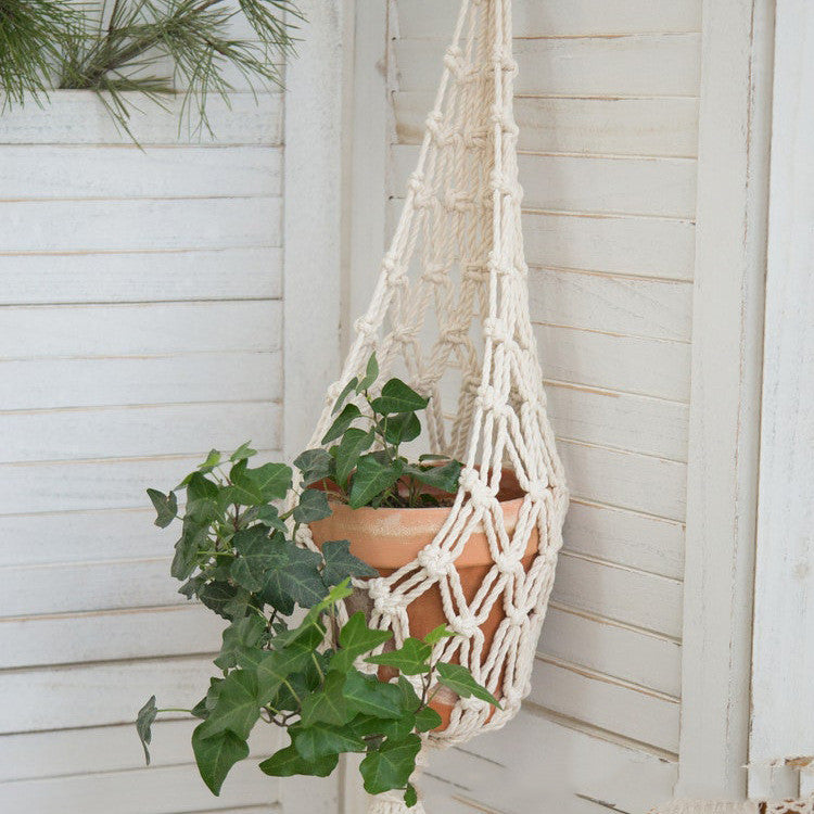 Buy farmhouse furniture Boho Plant Hanging Spider Plant Net Bag Decoration - Modern Cottage Farmhouse Furniture