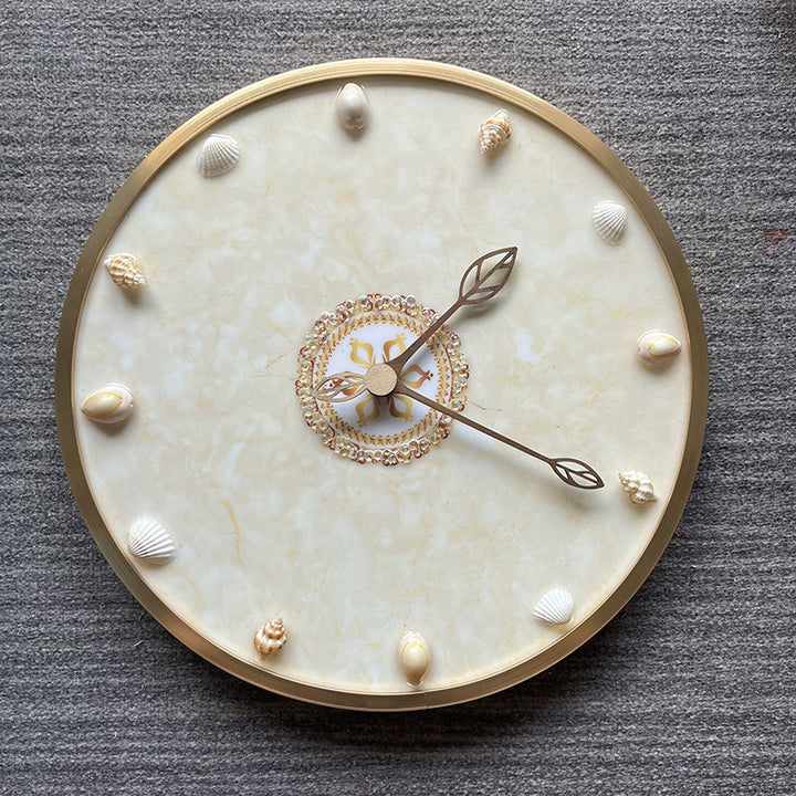 Buy farmhouse furniture Tramonto | Azul Mediterranean Luxury Wall Clock - Modern Cottage Farmhouse Furniture