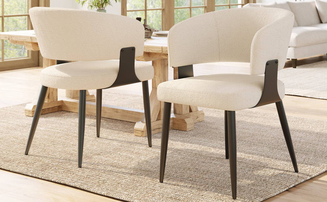 Buy farmhouse furniture Brown Beige Leather Contemporary Modern Contemporary Chairs - Modern Cottage Farmhouse Furniture
