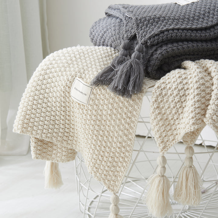 Buy farmhouse furniture Ranchwood | Modern Farmhouse Cottage Throw Blanket - Modern Cottage Farmhouse Furniture