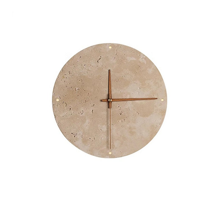 Buy farmhouse furniture Santorini | Mediterranean Luxury Cliff Stone Wall Clock - Modern Cottage Farmhouse Furniture