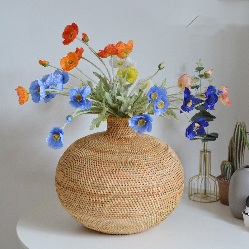 Buy farmhouse furniture Mediterranean Farmhouse Flower Baskets - Modern Cottage Farmhouse Furniture