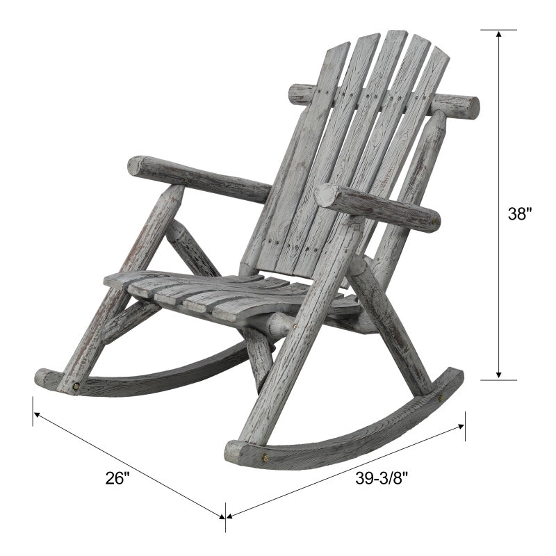 Buy farmhouse furniture Madison Ash Wood Rocking Chair | Farmhouse Cottage Porch &amp; Living Room Rocker - Modern Cottage Farmhouse Furniture