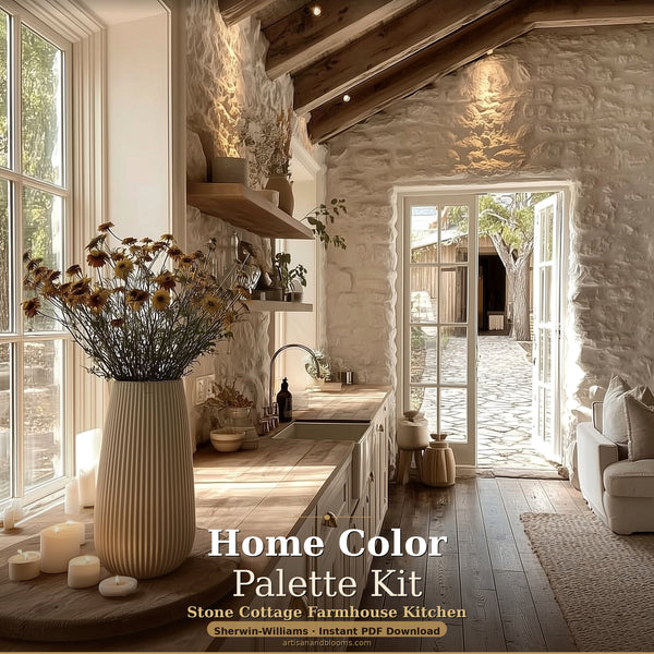 Buy farmhouse furniture Willow Creek Kitchen Color Kit (Paint Match with Lowes & Home Depot Paint) - Modern Cottage Farmhouse Furniture