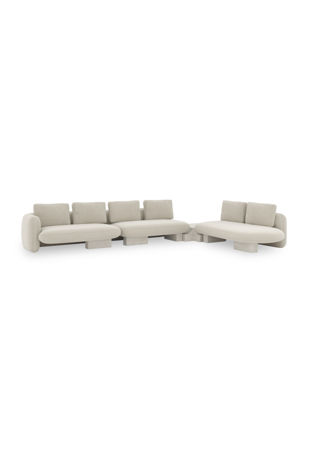 Buy farmhouse furniture Cream Modern Luxury Italian Mediterranean Linen Sectional L Sofa Couch - Modern Cottage Farmhouse Furniture