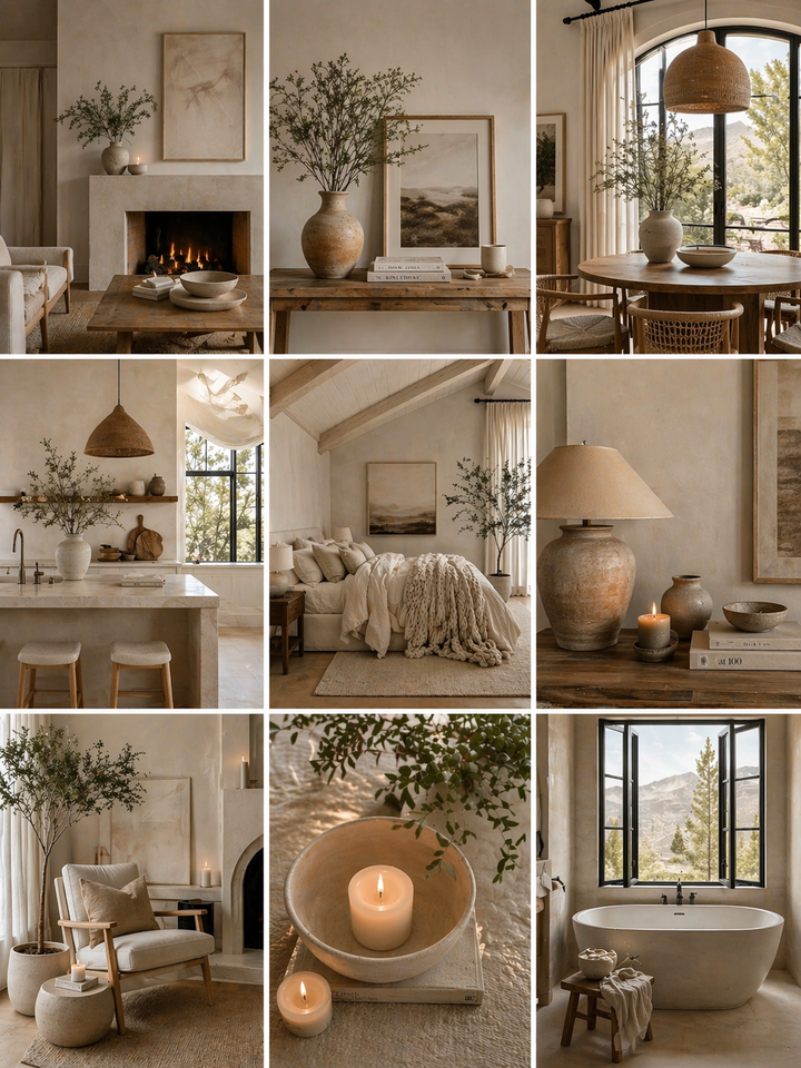 Buy farmhouse furniture Farmhouse Bedroom | Digital Colour Swatch Kit | 300 DPI Print-at-Home | SW · BM · Behr · F&amp;B · Sikkens · Dulux · Asian Paints - Modern Cottage Farmhouse Furniture