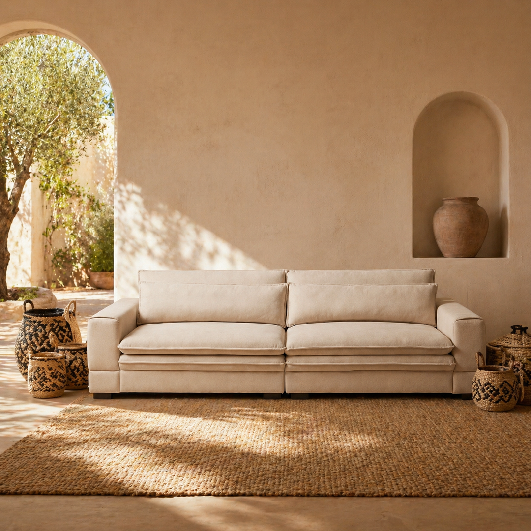 Buy farmhouse furniture Mason | White Modern Farmhouse Cottage Sofa Sectional Couch - Modern Cottage Farmhouse Furniture