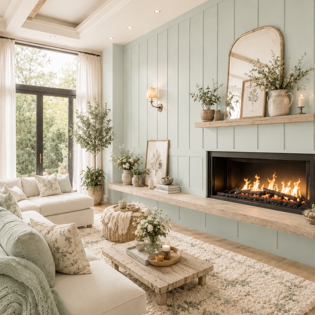 Meadow Blue &amp; Birch Color Palette Kit