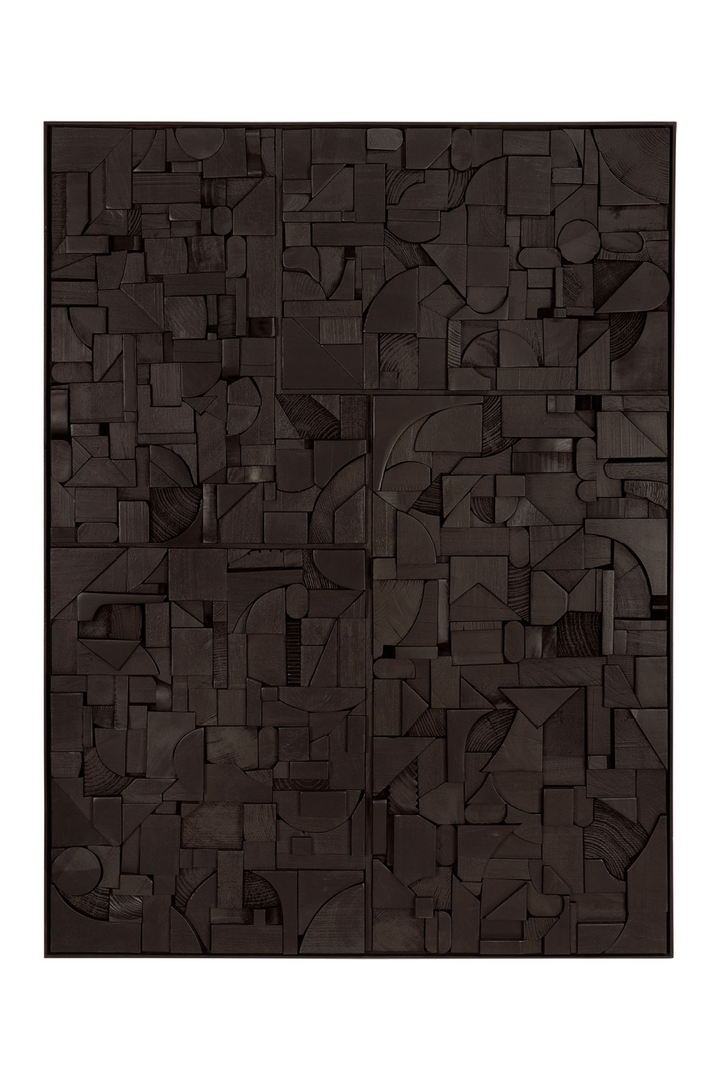 Buy farmhouse furniture Mediterranean Style Modern Italian Luxury Rectangular Puzzle Wall Art - Modern Cottage Farmhouse Furniture
