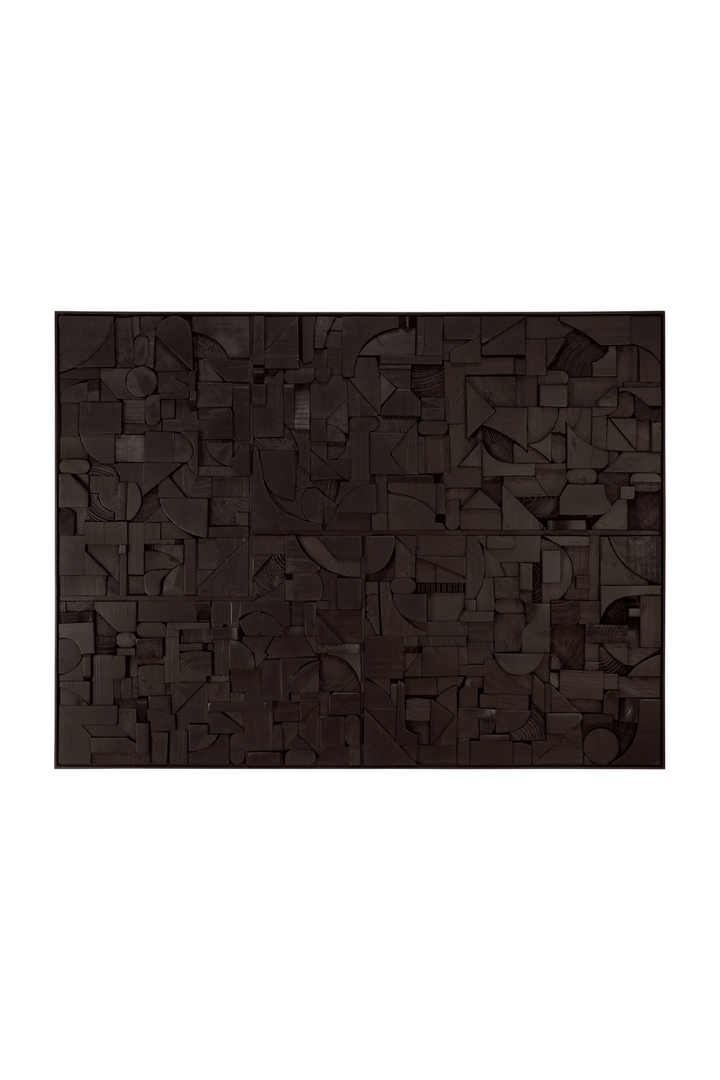 Buy farmhouse furniture Mediterranean Style Modern Italian Luxury Rectangular Puzzle Wall Art - Modern Cottage Farmhouse Furniture