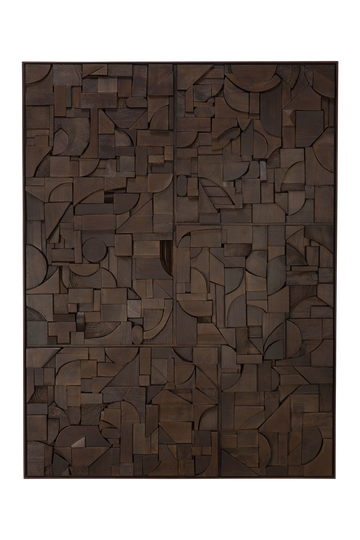Buy farmhouse furniture Mediterranean Style Modern Italian Luxury Rectangular Puzzle Wall Art - Modern Cottage Farmhouse Furniture