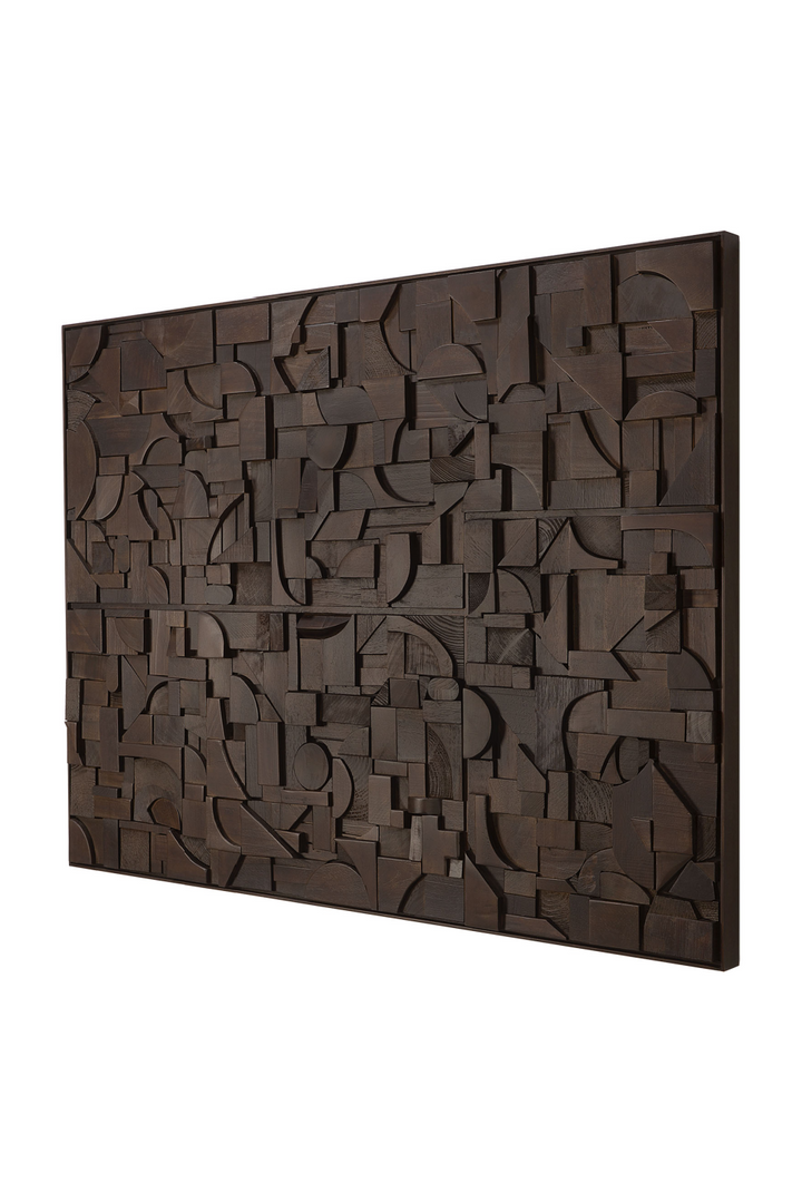 Buy farmhouse furniture Mediterranean Style Modern Italian Luxury Rectangular Puzzle Wall Art - Modern Cottage Farmhouse Furniture