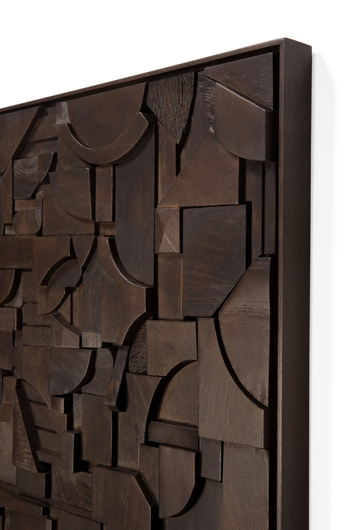 Buy farmhouse furniture Mediterranean Style Modern Italian Luxury Rectangular Puzzle Wall Art - Modern Cottage Farmhouse Furniture
