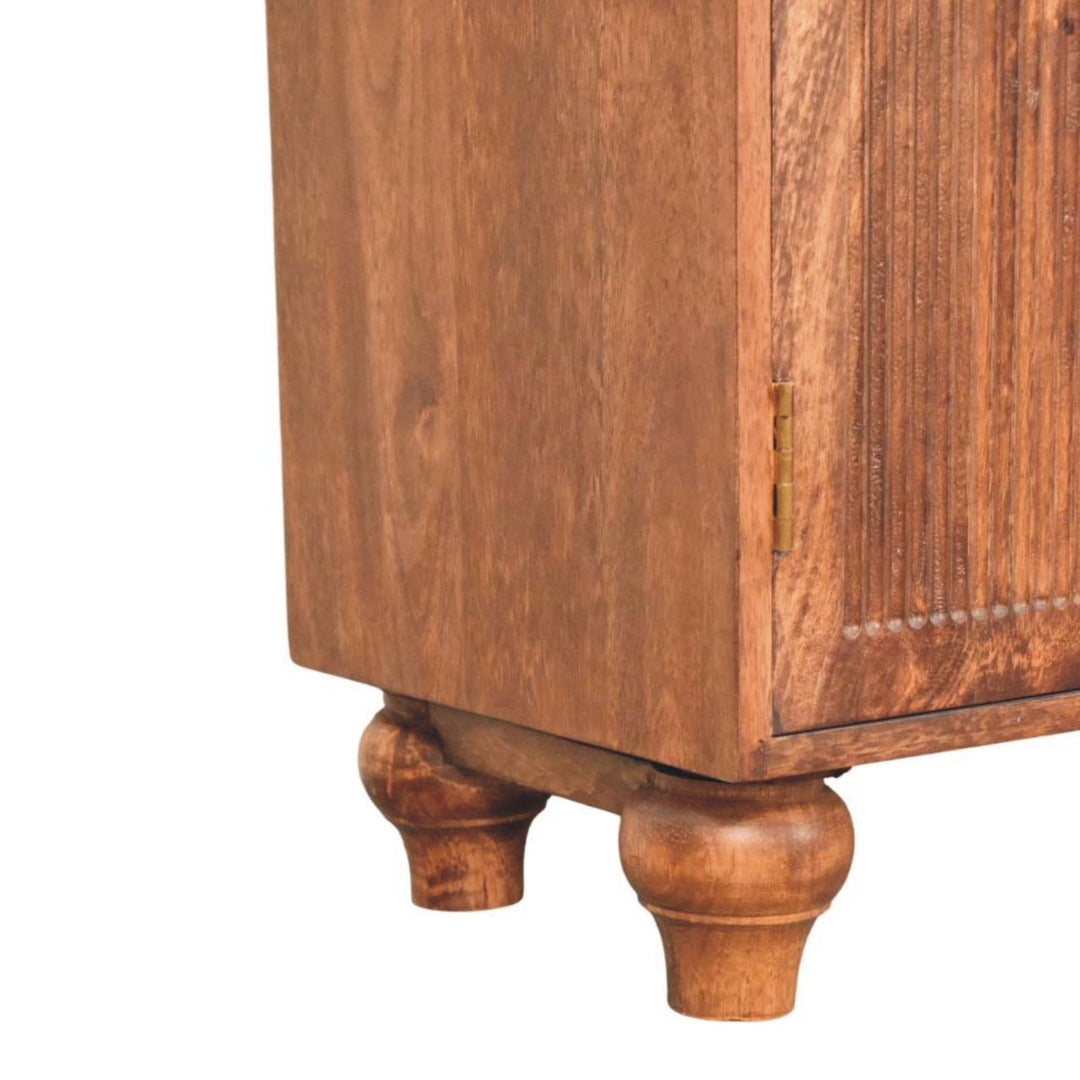 Buy farmhouse furniture Arco Groove Sideboard | Modern Farmhouse Buffet Cabinet with Grooved Doors &amp; Storage - Modern Cottage Farmhouse Furniture