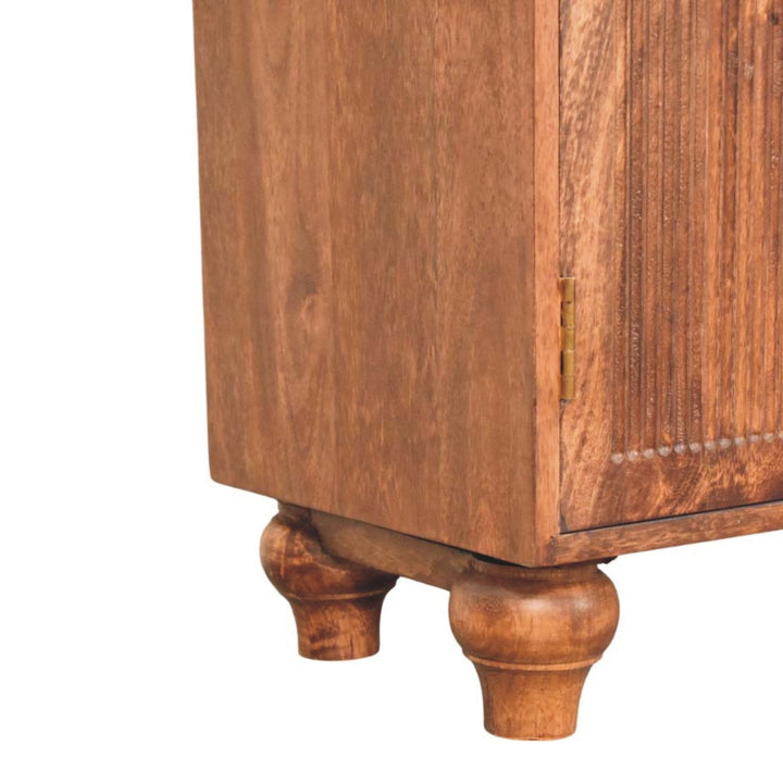 Buy farmhouse furniture Arco Groove Sideboard | Modern Farmhouse Buffet Cabinet with Grooved Doors &amp; Storage - Modern Cottage Farmhouse Furniture