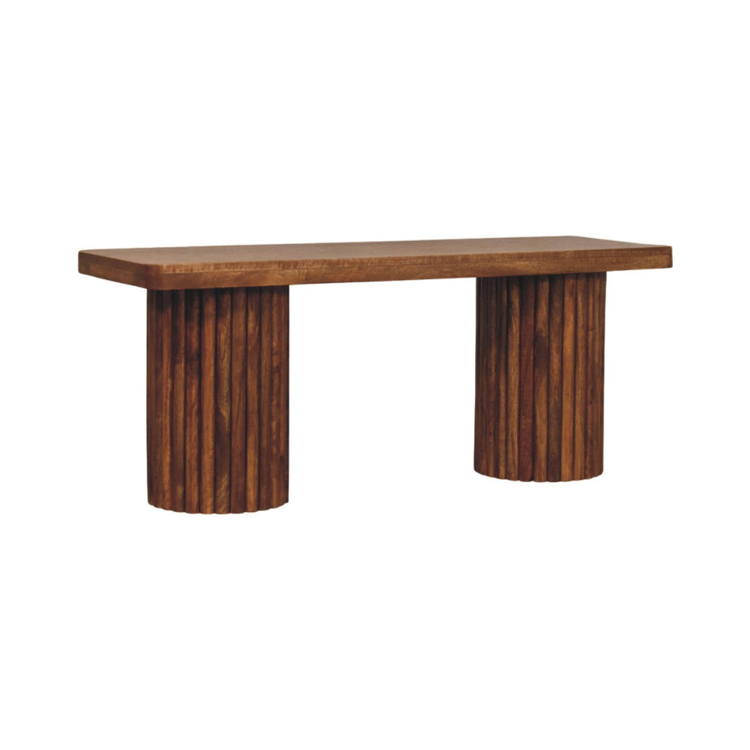 Buy farmhouse furniture La Riviera Modern Mediterranean Farmhouse Foyer Bench - Modern Cottage Farmhouse Furniture