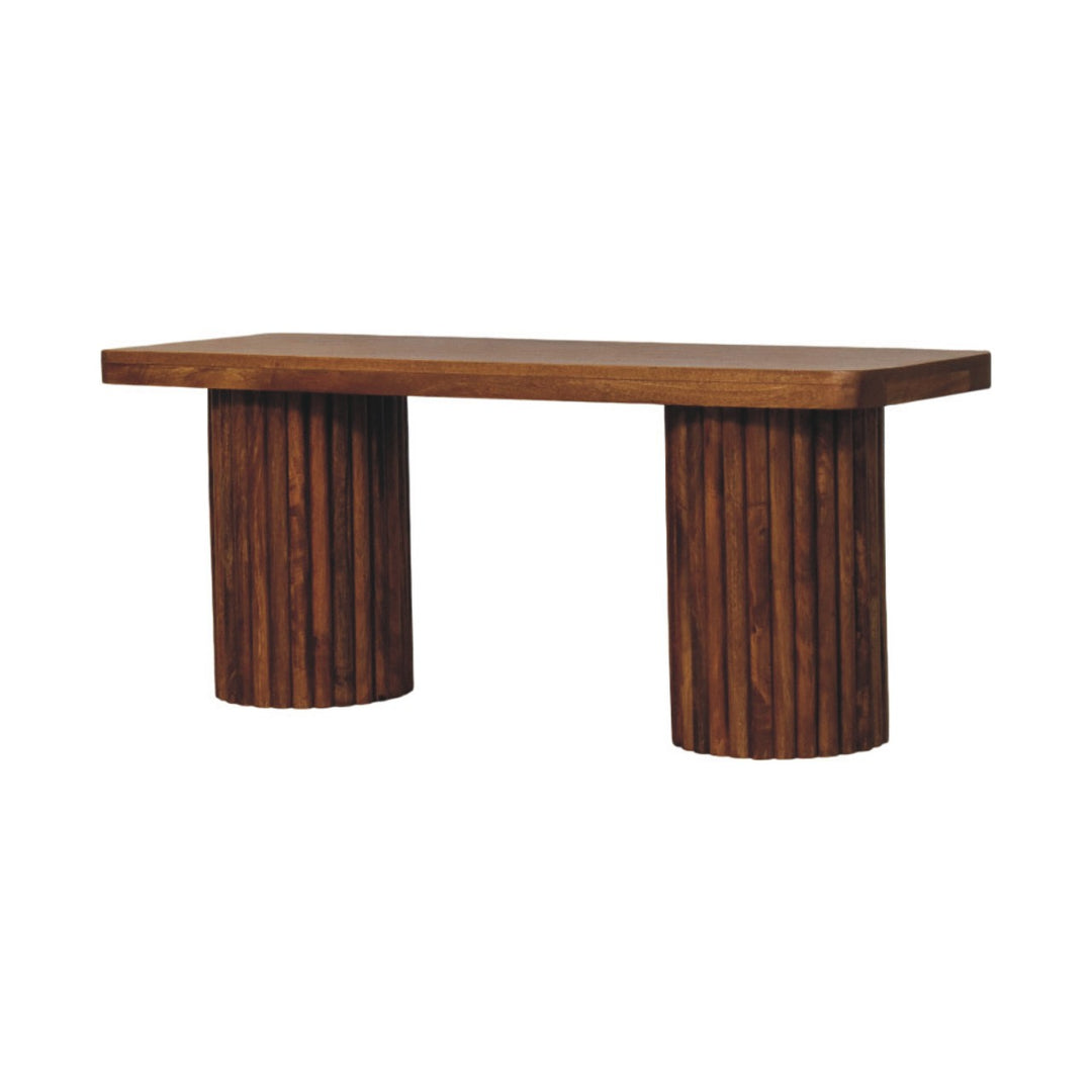 Buy farmhouse furniture La Riviera Modern Mediterranean Farmhouse Foyer Bench - Modern Cottage Farmhouse Furniture