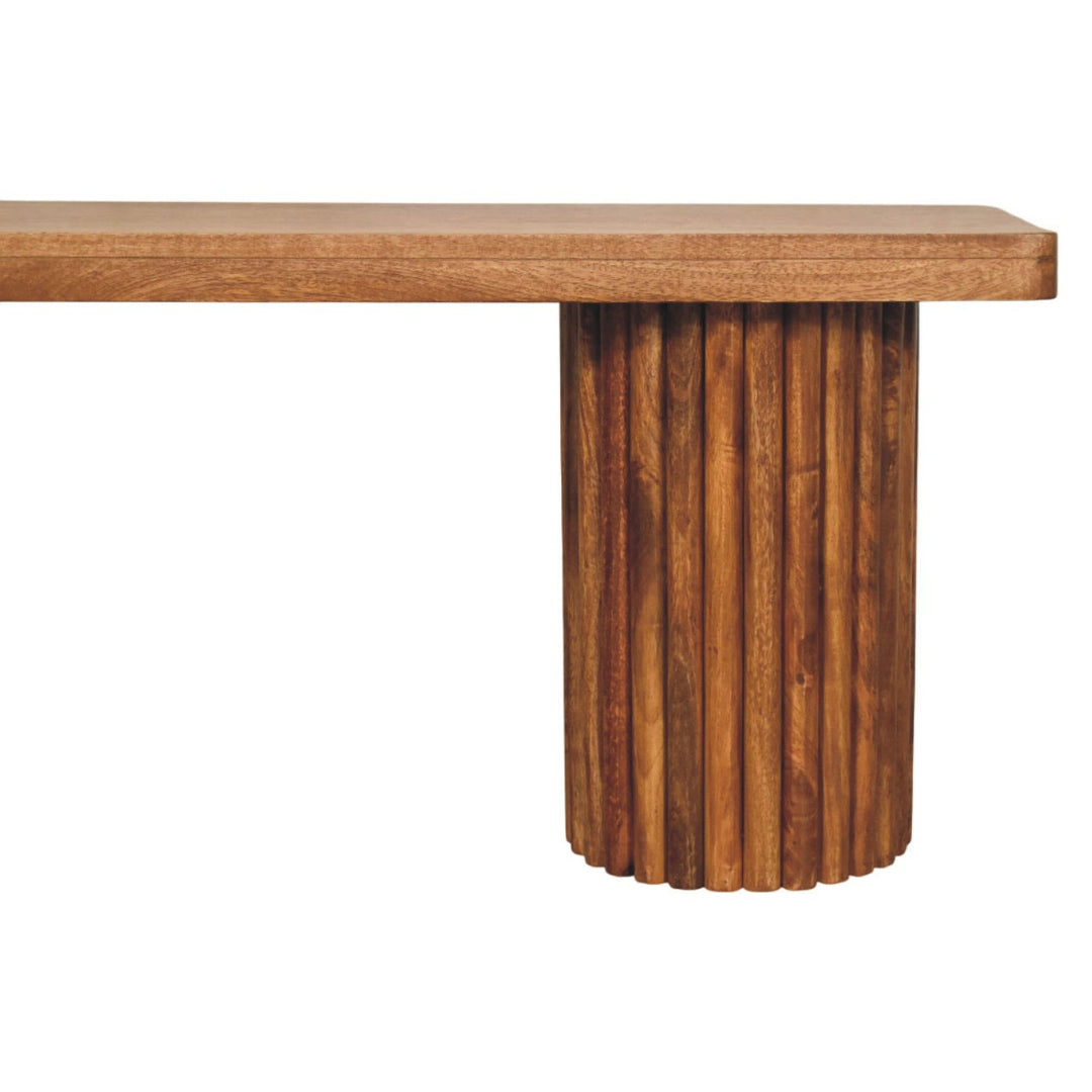 Buy farmhouse furniture La Riviera Modern Mediterranean Farmhouse Foyer Bench - Modern Cottage Farmhouse Furniture