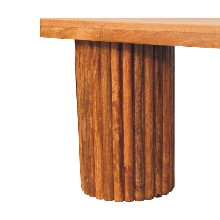Buy farmhouse furniture La Riviera Modern Mediterranean Farmhouse Foyer Bench - Modern Cottage Farmhouse Furniture